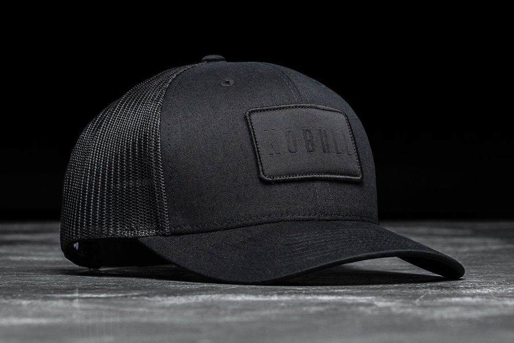 NOBULL Caps - Nobull Curved-Brim Trucker Crne (178245-SWT)